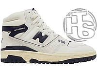 Мужские кроссовки New Balance 650R Aime Leon Dore White Navy Blue BB650RD1