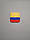 Настінний годинник прапор Колумбії, подарунок колумбійцю, колумбійський декор, фото 4