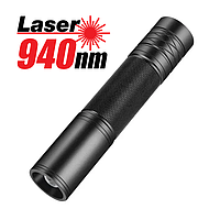 Тактичний ІЧ лазерний ліхтар 940 нМ із кріпленням для точкового підсвічування дальніх об'єктів UltraFire VSCEL940nm