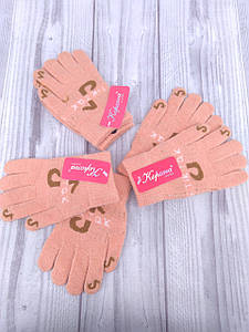 Рукавички дитячі вовняні Корона Тік-ток