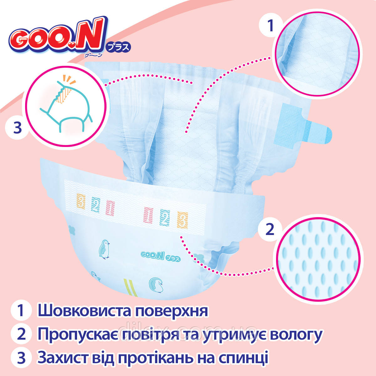 Подгузники Goo.N Plus для детей (M, 6-11 кг) - фото 10 - id-p1689597766