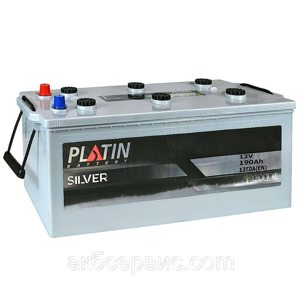 Акумулятор автомобільний Platin Silver 6СТ-190, фото 1
