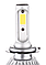 Світлодіодні LED-лампи для авто H7 12V-24V STINGER 5500 K 3200L радіатор, фото 6