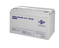 Аукмуляторна батарея LogicPower LPM-MG 12-80 AH (мультигелевый, AGM)