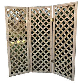 Ширма дерев'яна декоративна для дому "Орландо" 170*120*5 см