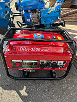Генератор бензиновый 4-тактный DRK-3500 (3кВт) Бензогенераторы для дома, Электрогенераторы 3квт AG1488