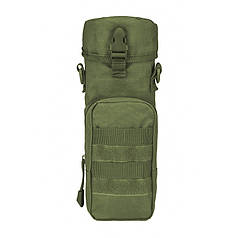 Сумка тактична для термоса AOKALI Outdoor A34 Green дорожня для спорту та туризму з одним відділенням