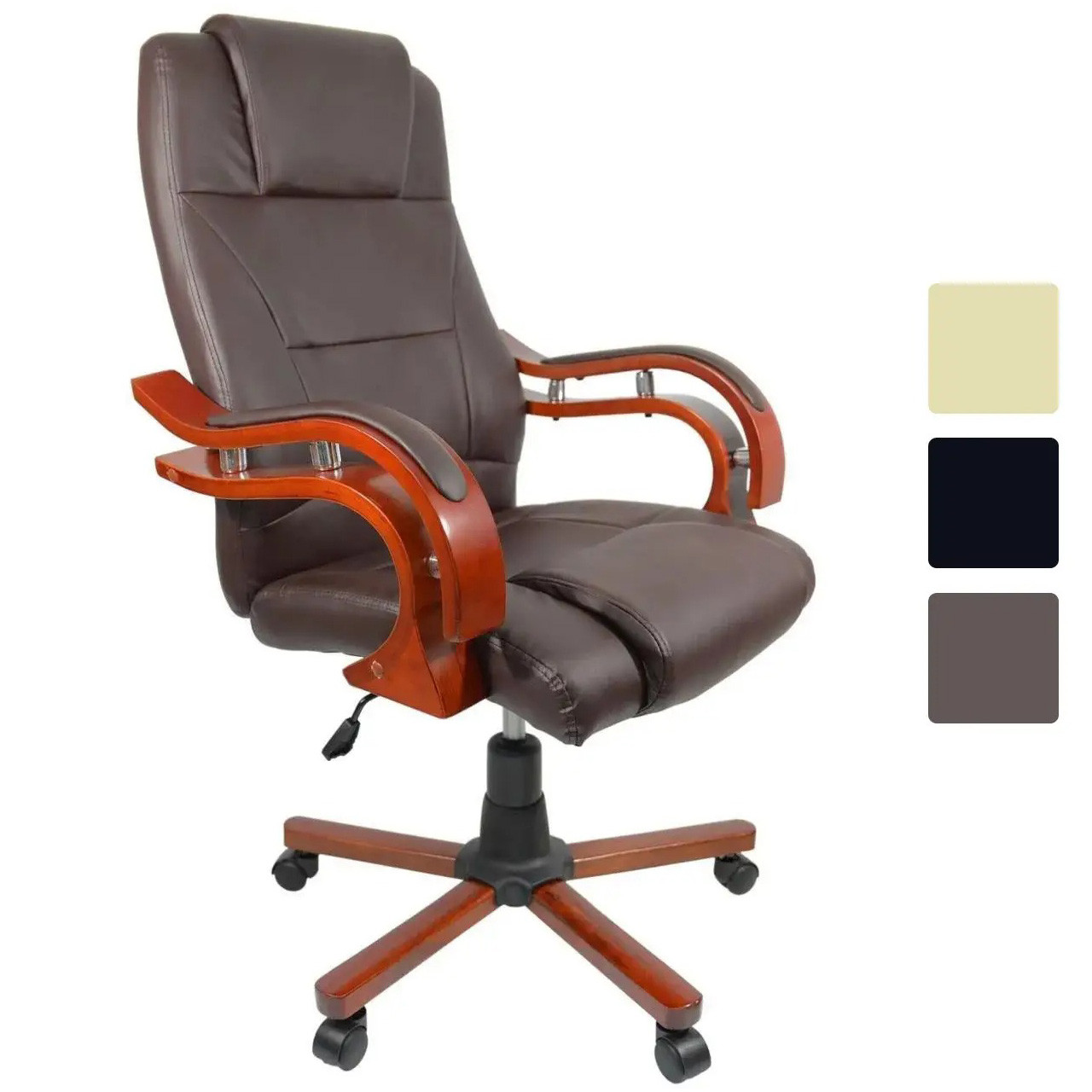 Офісне комп'ютерне крісло Prezydent Calviano для дому, офісу