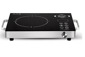 Настільна інфрачервона плита однокомфоркова RAF 8003 3500 Вт сенсорна з таймером