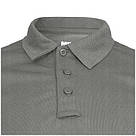 Тактична футболка поло Mil-Tec tactical quickdry poloshirt Grey 10961008, фото 3