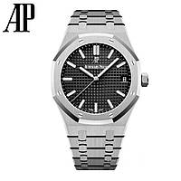 AUDEMARS PIGUET ROYAL OAK 41MM (ETA) SILVER BLACK. AAA