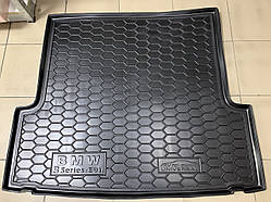 Килимок у багажник BMW E91 3-серія універсал з 2005-2013 рр. (Avto-Gumm) пластик+гума