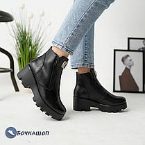 Туфли женские натуральная кожа на зиму, фото 4