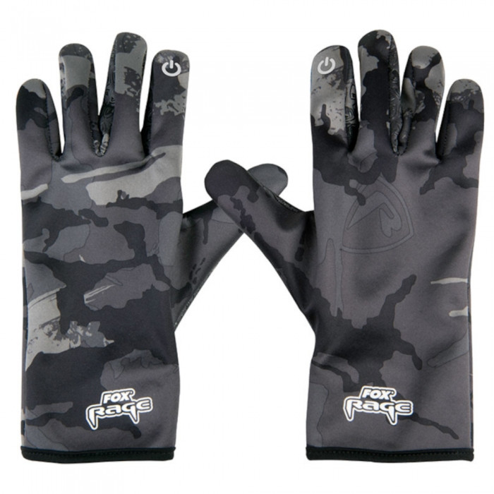 Перчатки Fox Rage Thermal Camo Gloves