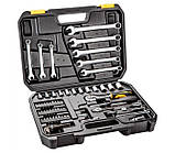 Набір інструмента TOPEX 1/4" 71шт (38d645)