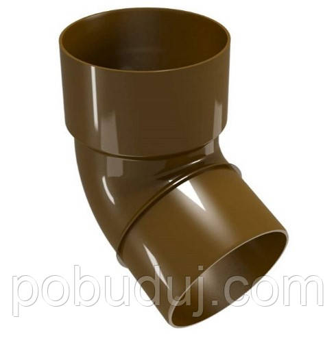 Коліно 67,5° Regenau 100 коричневе, фото 1