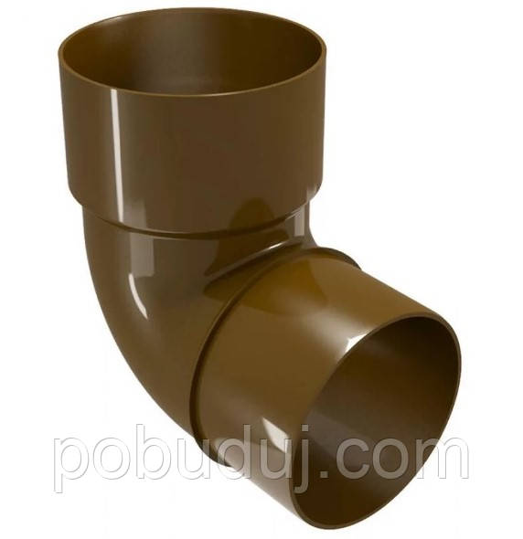 Коліно 87,5° Regenau 100 коричневе, фото 1