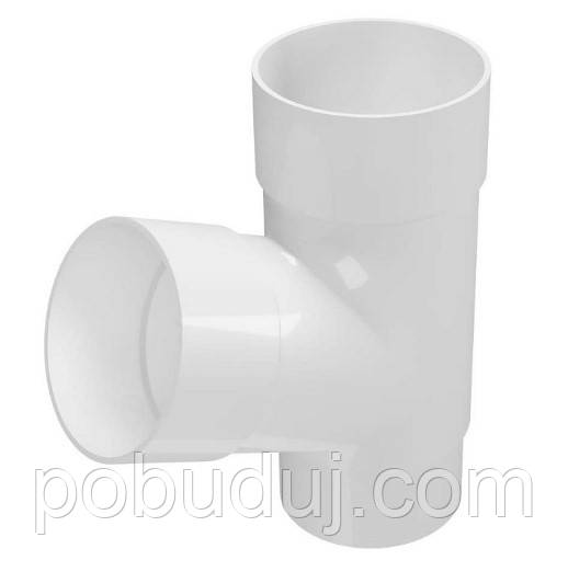 Трійник 67,5° Regenau 100 білий, фото 1