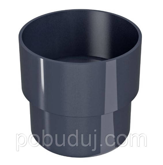 З'єднувач труби Regenau 100 графітовий, фото 1