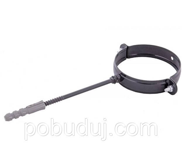 Тримач труби Regenau металевий 100 L160 коричневий, фото 1