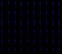 Гирлянда внутренняя Delux Waterfall C 320LED IP20 синий 3х3м (90018008)