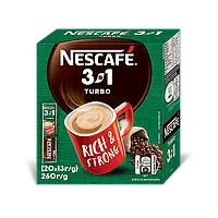 Розчинна кава Nescafe 3 в 1 Turbo у стиках 20 шт.