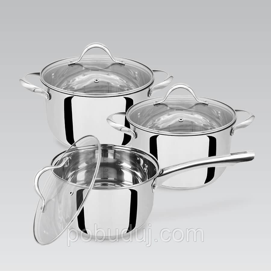 Набір посуду Maestro 6 предметів (3519-6M-MR), фото 1