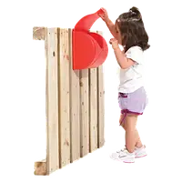Скринька поштова дитяча КВТ пластикова червона для ігрового майданчика вулиці будинку пісочниці R_1378