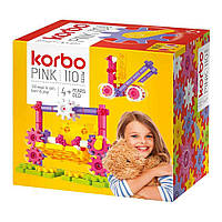 Набір для творчого конструювання Korbo Pink 110 деталей (R.1406)