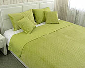 Покривало декоративне Руно VeLour Green banana 150x220см (360.55_Green banana)