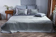 Покрывало декоративное Руно VeLour Grey 150x220см (360.55_Grey)