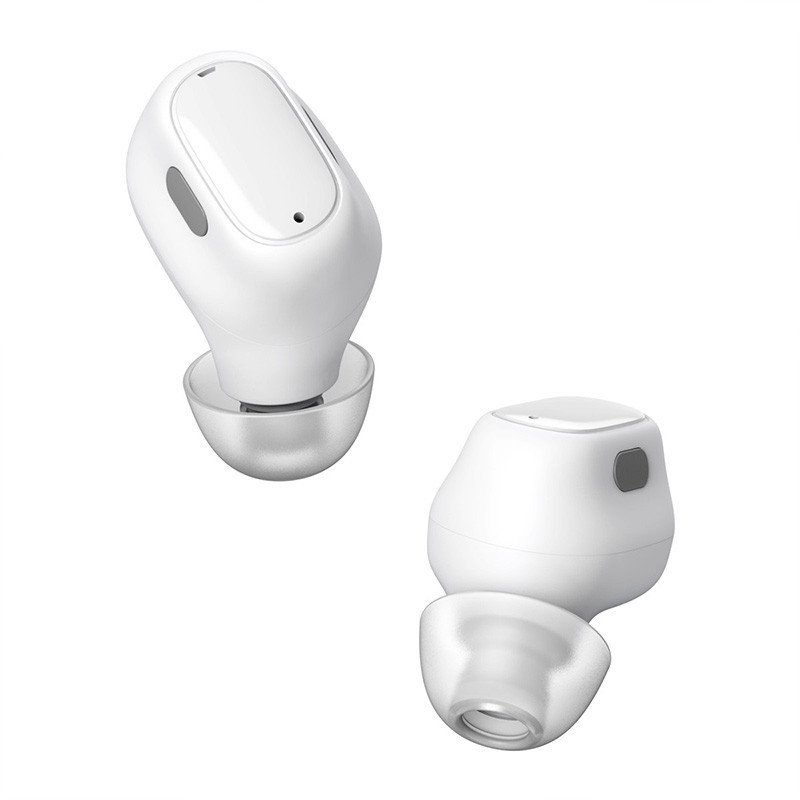 Навушники безпровідні Bluetooth BASEUS WM01 в кейсі, білі