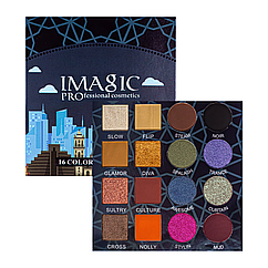 Тіні для повік Imagic 16 Color Eyeshadow Palette 16 відтінків EY-322