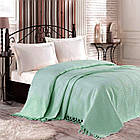 Покривало-плед Izzihome Checkers м'ятне 220х240см (550385)