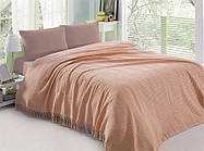 Покривало-плед Izzihome Checkers персикове 220х240см (543875)