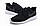 Кросівки Nike Roshe Run чорні з сірим, фото 4