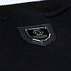 Світшот чоловічий чорний PHILIPP PLEIN "PLAY BOY" зі стразами BLK L(Р) 22-200-002 M, фото 4