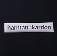 Эмблема логотип шильдик буквы Harman Kardon 61 х 12 мм хром