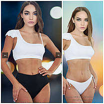 Купальник раздельный Samegame 128 Нонна белый(В НАЛИЧИИ ТОЛЬКО 44 46 48 50 УКР р-ры), фото 5