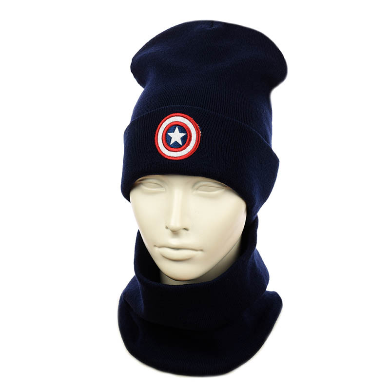 Зимовий підлітковий комплект "Капітан Америка", фото 1