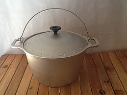 Казан алюмінієвий товстостінний 6 літрів