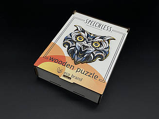 Пазли з фанери. SPEECHLESS. 18х14х5см