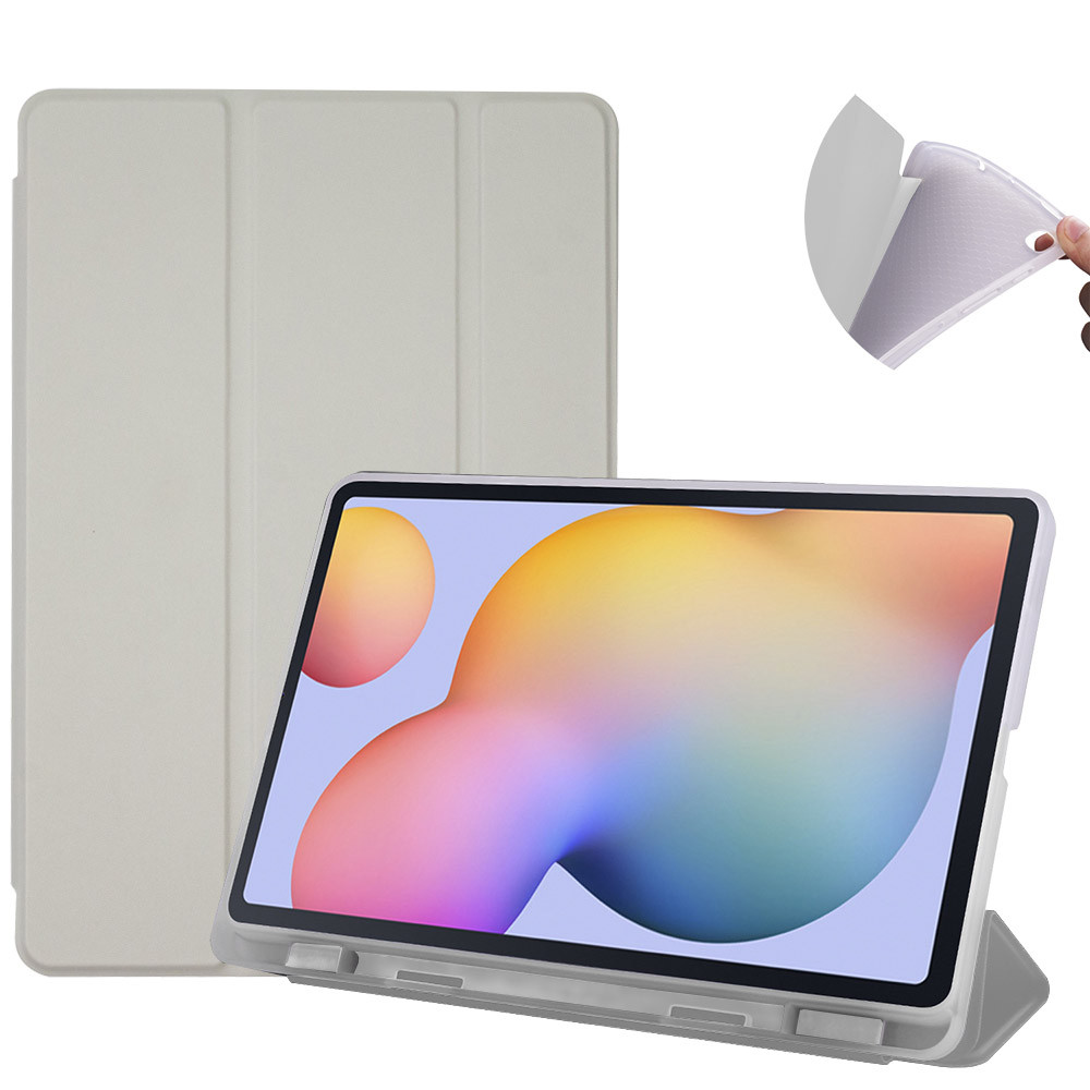 Чехол TPU Trifold with S-Pen Holder для Samsung Galaxy Tab S6 Lite SM-P610, SM-P615 Dark Green