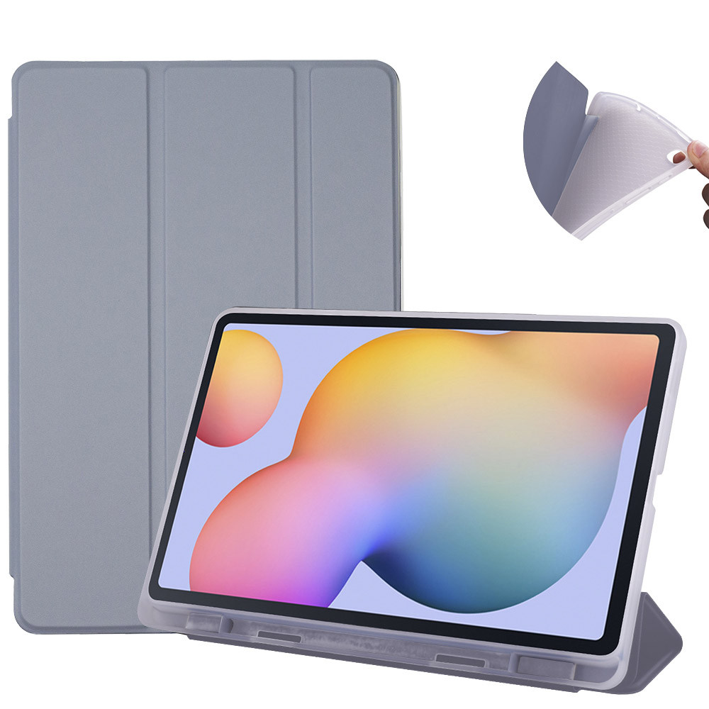 Чехол TPU Trifold with S-Pen Holder для Samsung Galaxy Tab S6 Lite SM-P610, SM-P615 Dark Green