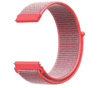 Ремінець CDK для Canyon Badian SW-68 | 20mm Nylon Sport Loop (012415) (hot pink)