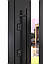 Преміальні вхідні двері з терморозривом модель Ufo Black Ral 9005, фото 4