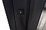 Преміальні вхідні двері з терморозривом модель Ufo Black Ral 9005, фото 7