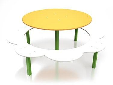 Ігровий столик з лавкою "Ромашка", фото 1