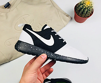 Кроссовки Nike Roshe Run One "White/Black"