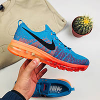 Кросівки Nike Air Flyknit Max 2014 "Blue/Red"